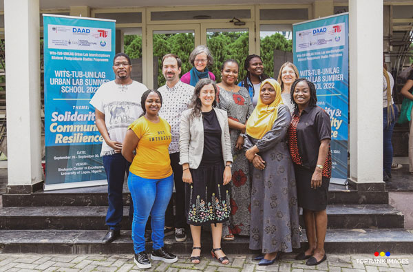 Group photo of some of the Lagos summer school participants