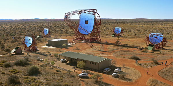 The HESS telescope in Namibia