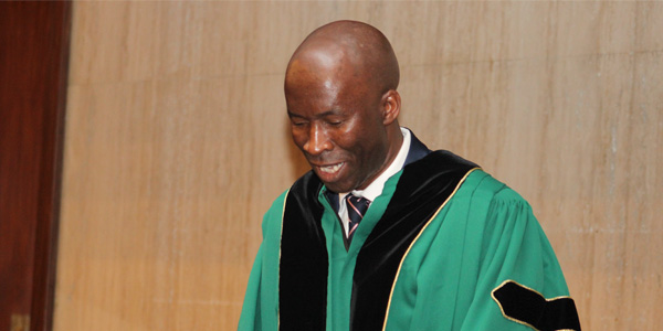 Professor Leketi Makalela at his inaugural lecture