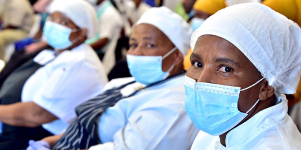 Face masks are crucial preventing infections during COVID-19 pandemic ©GovernmentZA/Flickr