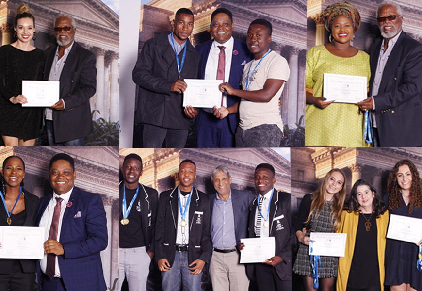 Students recognised for service to society at the annual Student Leadership Awards