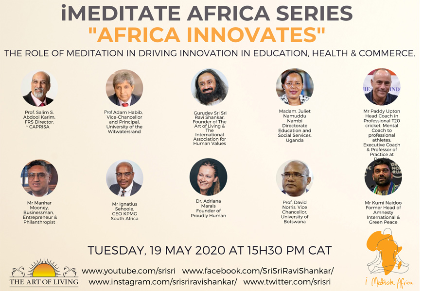 iMeditate Africa Series - Africa Innovates poster