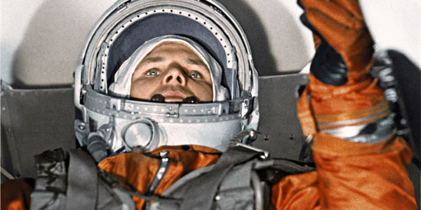 Major Yuri Gagarin: Courtesy of the Embassy of the Russian Federation in South Africa