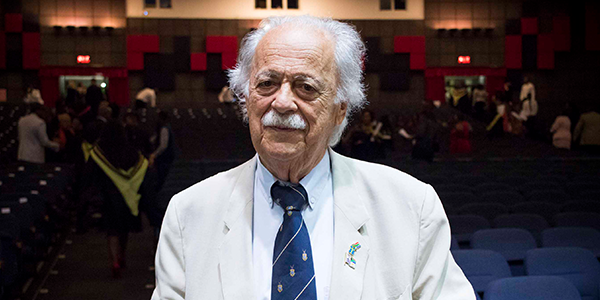 Advocate George Bizos will deliver the Nadine Gordimer Lecture at Wits on 18 May 2017