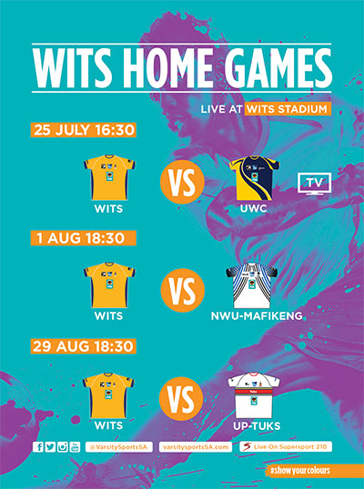 Varsity Football Wits home games