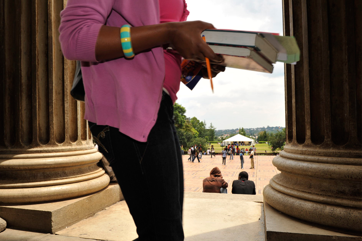 Wits student Great Hall