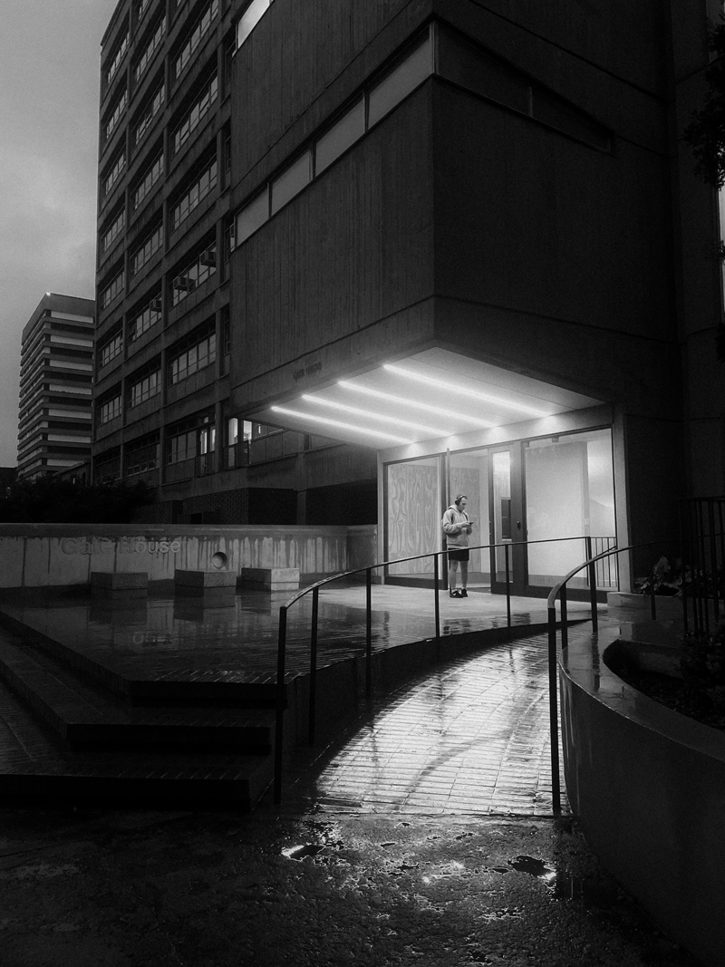 Reflections in the rain credit Matthew Webb