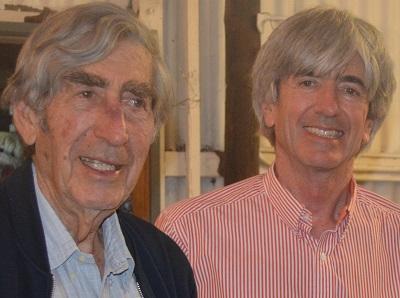 Alain Leger and his son Jean-Patrick Leger 