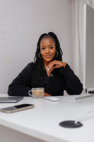 Marcia Monareng started her own business Millennial Mindset Media in 2021.