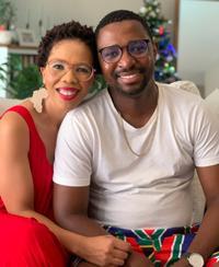 Zanele  and Tshepo Motsepe