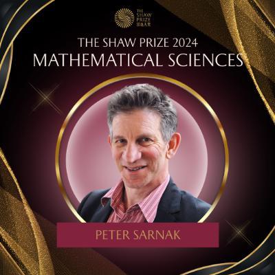 has received the 2024 Shaw Prize for Mathematics