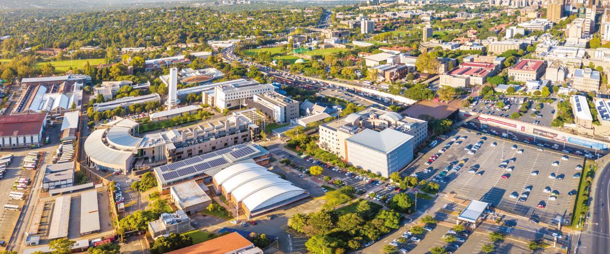 Wits aerial view, Image: Shivan Parusnath