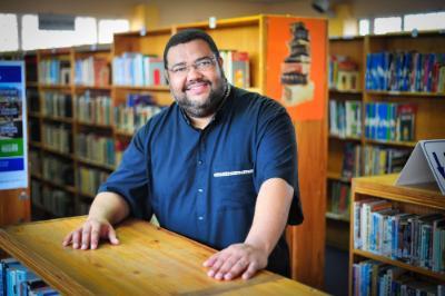 Athol Williams is the winner of the 2025 Best Story for “The Ring Around Saturn” that appeared in the Short.Sharp.Stories anthology Power: Short stories that light the dark. Photo Photo: Henk Kruger/African News Agency