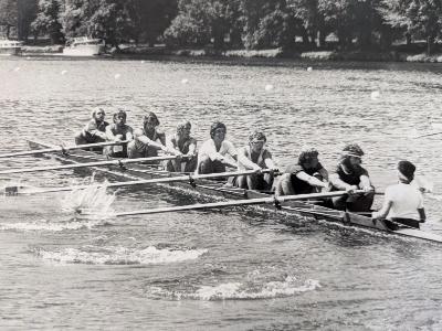 Wits Rowing Crew from 1975.