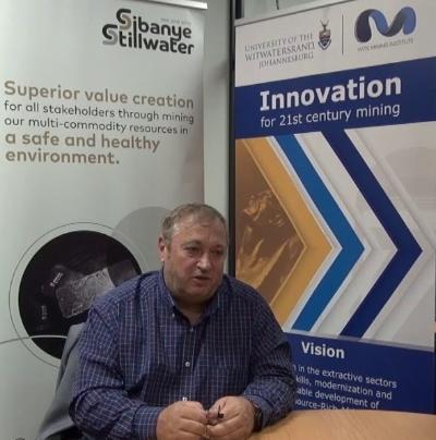 Neal Froneman at Wits in 2018.