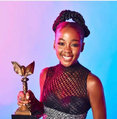 Thuso Mbedu won Best Female Lead in a TV series at the 2022 Independent Spirit Awards