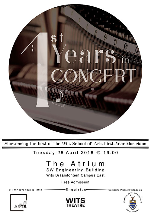 First years in Concert First years in Concert