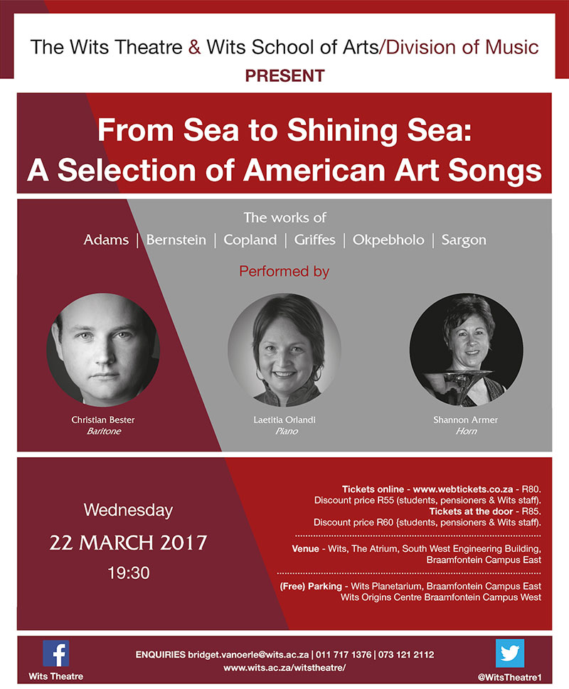 Wits Theatre - From Sea to Shining Sea