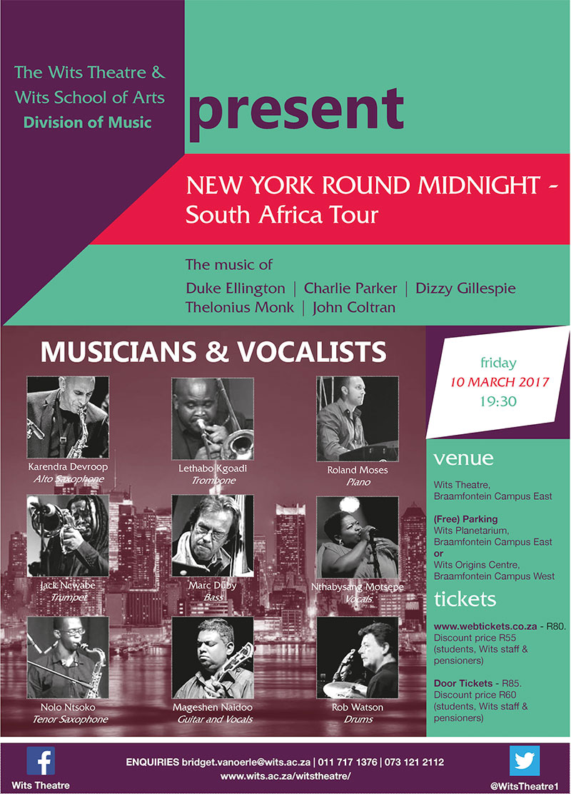 Wits Theatre - New York Round Midnight