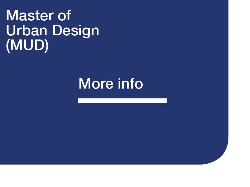 Master of Urban Design banner Master of Urban Design banner