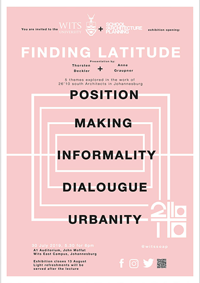 Event poster Finding Latitude