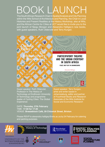 Book cover Participatory Theatre and the Urban Everyday in South Africa