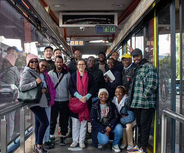 Summer School participants on field trip