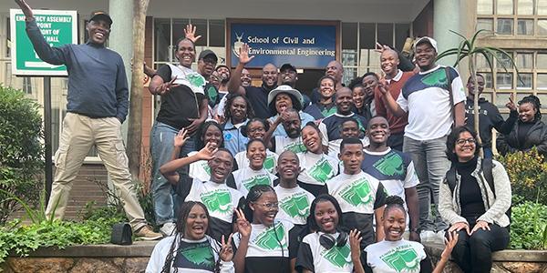 The School of Civil and Environmental Engineering hosted the top Grade 11 scholars
