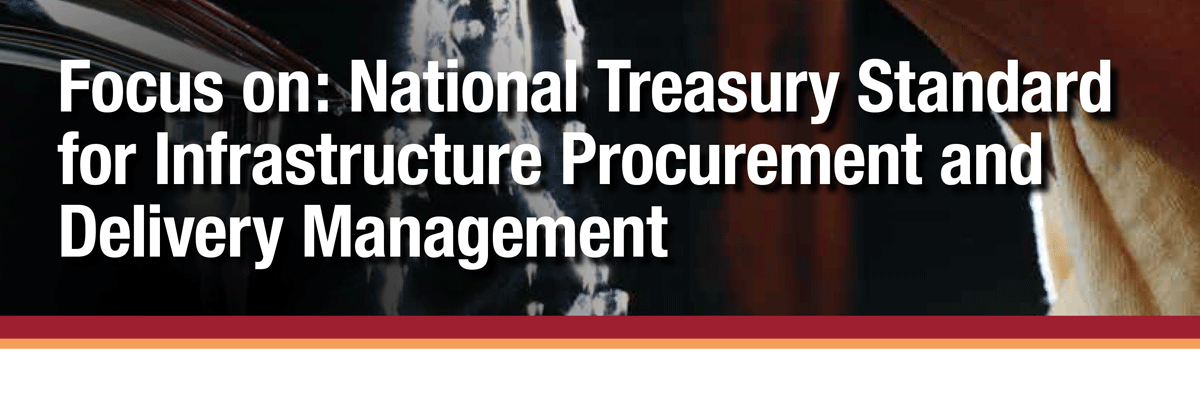 National Treasury Standard for Infrastructure Procurement and Delivery Management