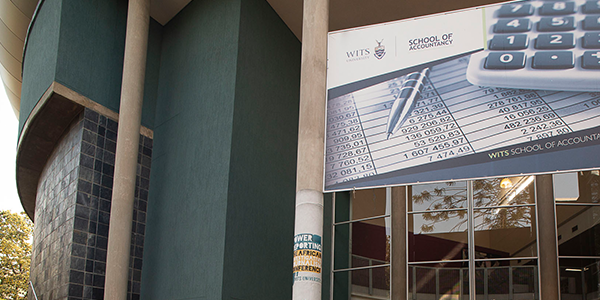 Entrance Wits School of Accountancy