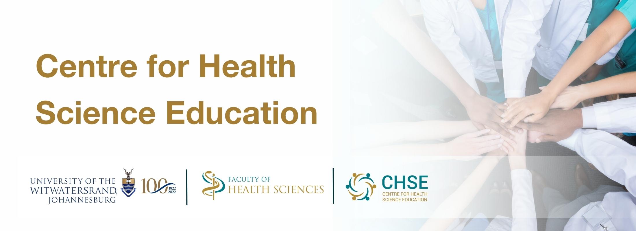 CHSE Header Image with CHSE logo and a group photo of multiple people holding hands