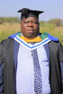 Wonderful at his graduation ceremony