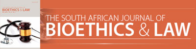 South African Journal of Bioethics and Law