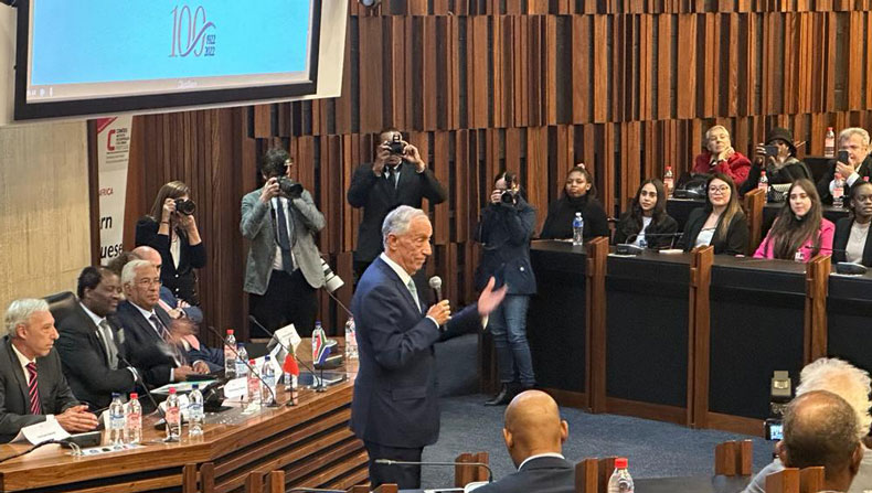 President Marcelo De Sousa Ribeiro at Wits University