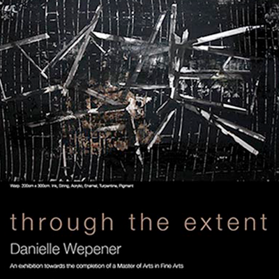Exhibition through the extent Danielle Wepener