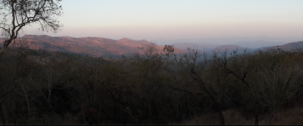 Panorama taken from Pullen Farm verandah copyright Gavin Snow