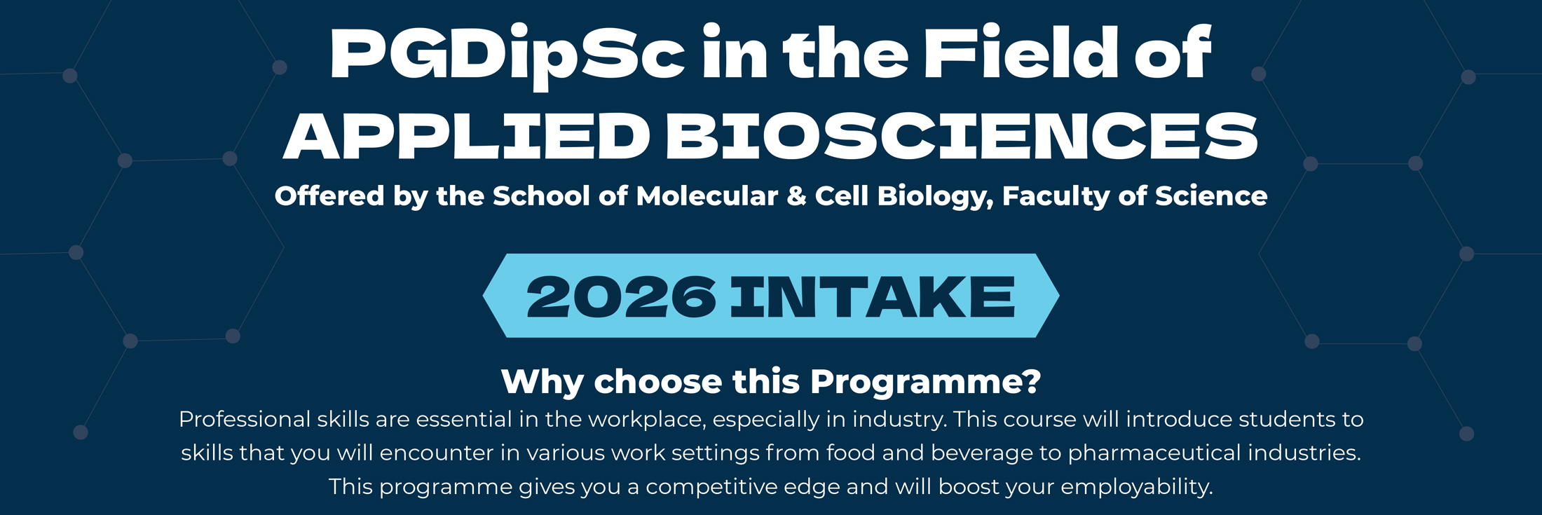 Poster Applied Biosciences
