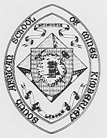 Badge of S A School of Mines and Technology