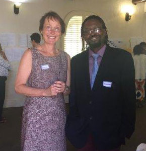 Professor Pam Nichols and Mr Kgaogelo Lekota