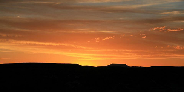 Remnants of the massive Gondwanides mountain range that spanned across five continents over 250 Million years ago, can still be found in South Africa’s Karoo region. Picture Credit: Pia Viglietti.