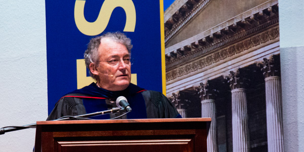 Professor Robin Crewe at Faculty of Science grad ceremony on 24 March 2017