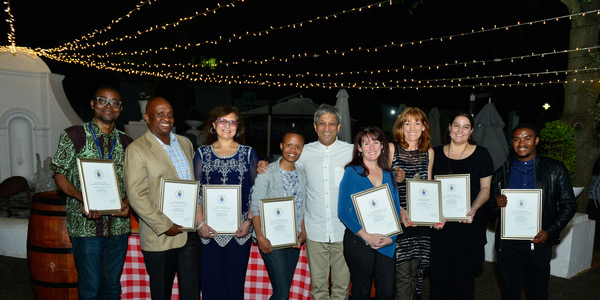 2017 Vice-Chancellor's Award recipients