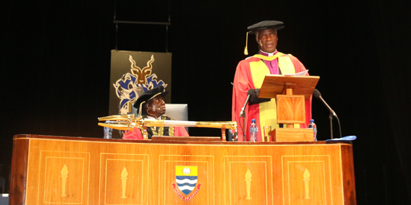 The Archbishop of Cape Town, Thabo Makgoba, speaks at a Wits graduation The Archbishop of Cape Town, Thabo Makgoba, speaks at a Wits graduation