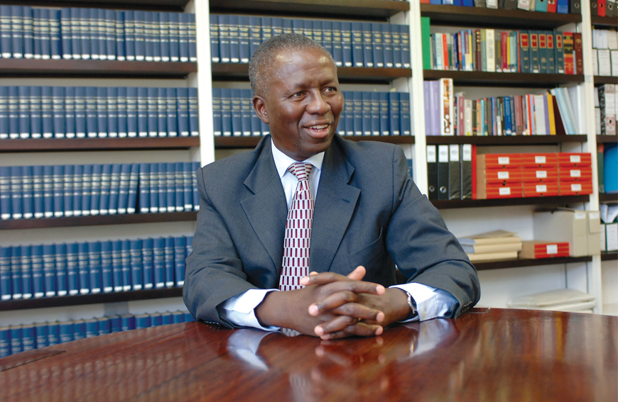 Wits Chancellor, Deputy Chief Justice Dikgang Moseneke