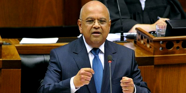 Finance Minister Pravin Gordhan