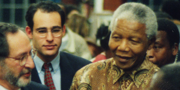 Nelson Mandela visits Wits