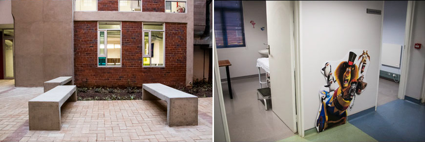 The new clinic in the Empilweni Services and Research Unit recently opened in the Rahima Moosa Mother and Child Hospital.