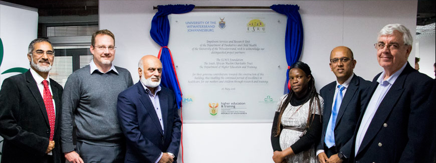 The new clinic in the Empilweni Services and Research Unit recently opened in the Rahima Moosa Mother and Child Hospital.
