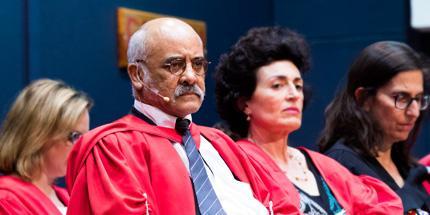 Professor Crain Soudien, guest speaker at Faculty of Humanities' December 2016 graduation ceremony