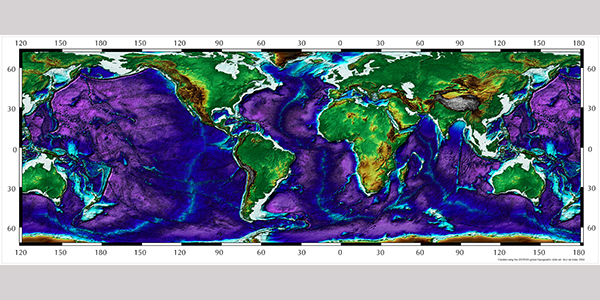 Map of the world